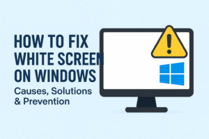 Help Center 20 Fixing white screen error on Windows computer – troubleshooting, solutions, and prevention tips