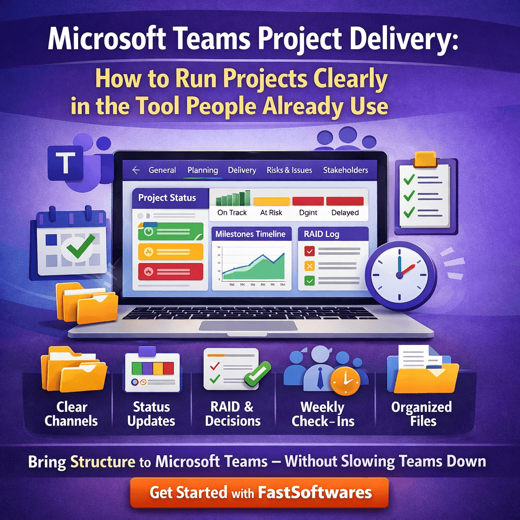 Microsoft Teams Project Delivery - How to Run Projects Clearly in the Tool People Already Use 6 microsoft teams