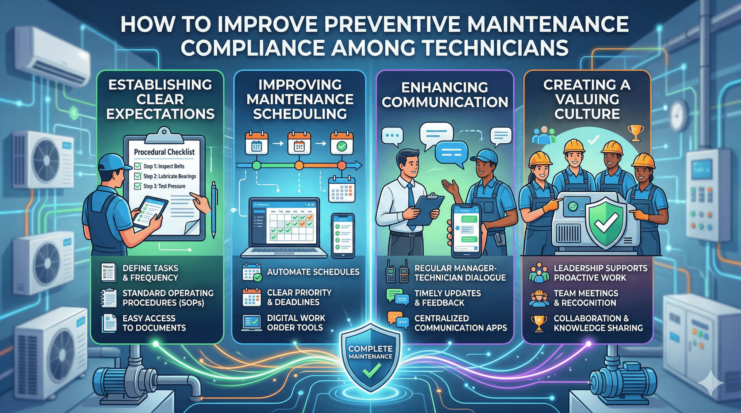 How to Improve Preventive Maintenance Compliance with Digital Tools and Cloud Solutions 6 preventive maintenance compliance with digital tools
